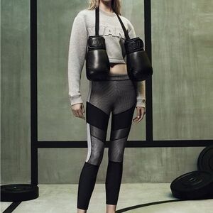 NEW Alexander Wang H&M Reflective Pants Runway Yoga Leggings Size 6